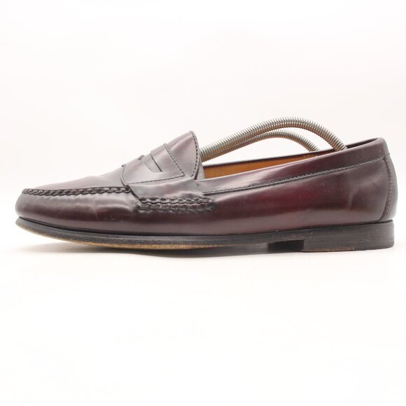 Cole Haan Penny Loafer Men\'s Size 11 D Burgundy Slip On Shoes main image 8